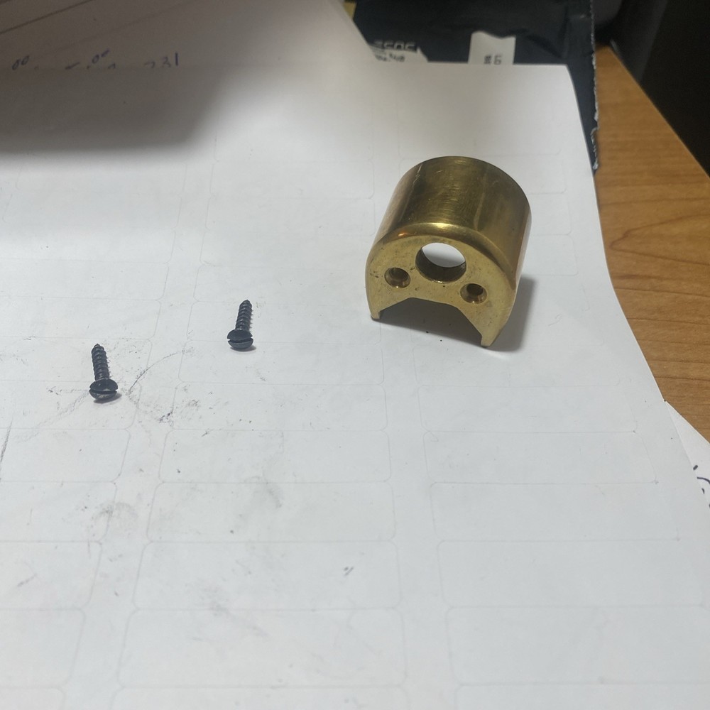 #8 CVA Frontier Muzzleloader Brass Nose Cap 15/16" .
