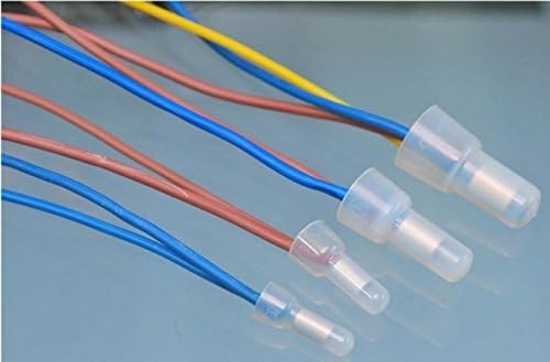1000pcs CE2 Closed End Wire Crimp Connectors Protective Wire Crimp Cap Wire C...