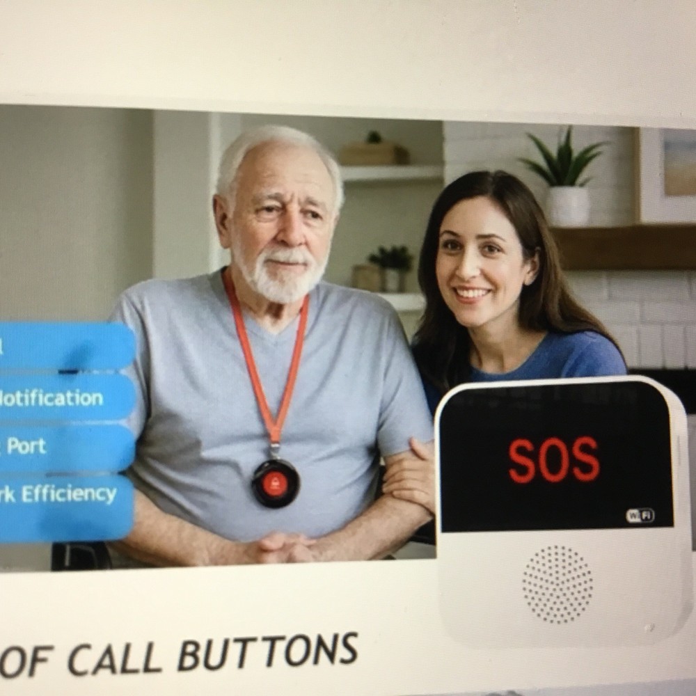WiFi Smart Wireless Caregiver Pager Call Button System