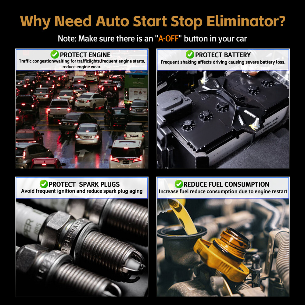 For VW Atlas Automatic Start Stop Enginesystem Control Cable Disable Cancel Plug