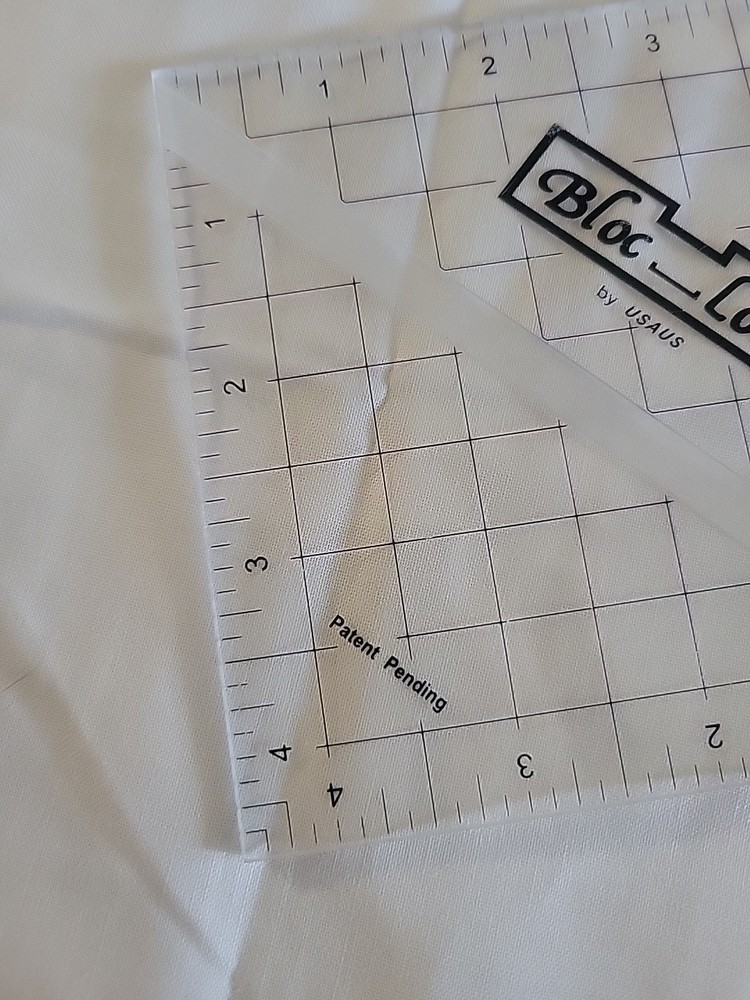 Bloc Loc Half Square Triangle Multi Size up to 4 1/2"