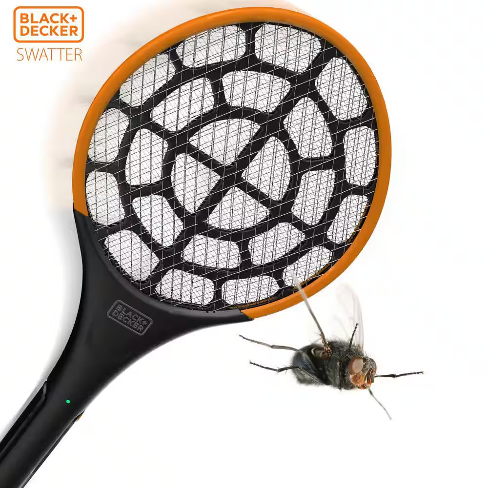 Large Handheld Battery Powered Electric Fly Swatter