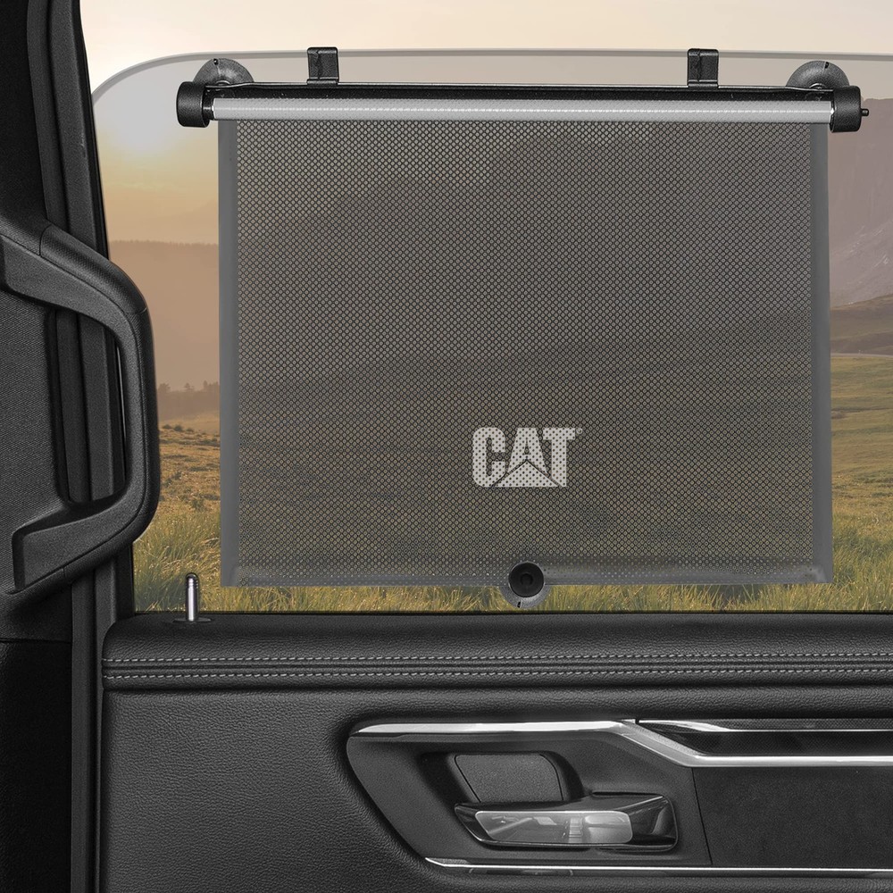 Retractable Pull-Down Back Seat Side Window Shades for UV Sun Protection, Uni...
