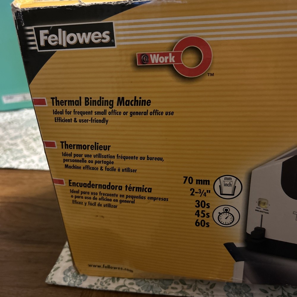 Fellowes Thermal Binding Machine TB 450