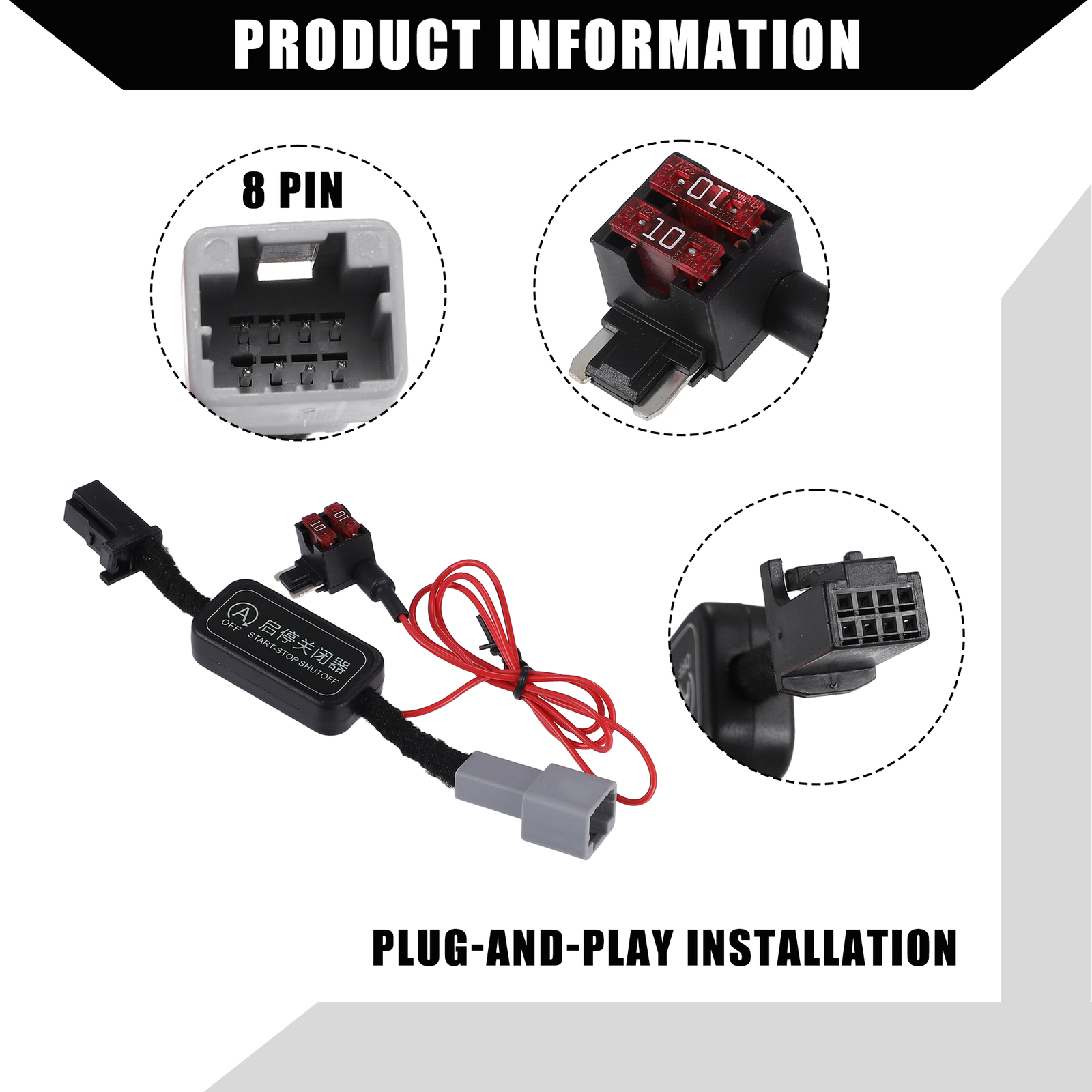 Auto Start Stop A-Off Cable ONE Custom For Subaru Forester Crosstrek 2019-2023