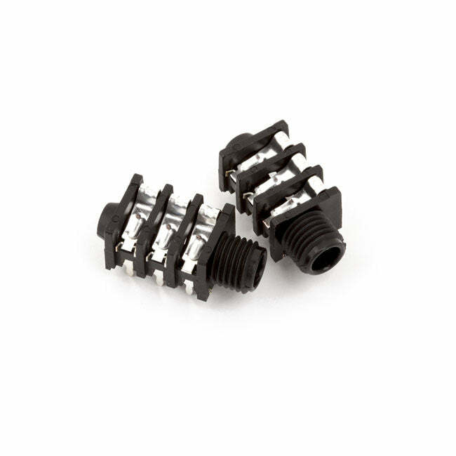 Fender 6-Pin Stereo Amplifier Input Jack (2) 0053450049