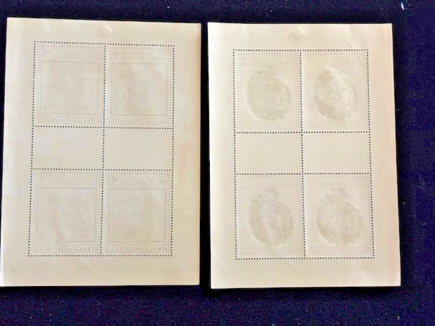 1971 CESKOSLOVENSKO - MNH 1952-53A - MINI - SHEETS