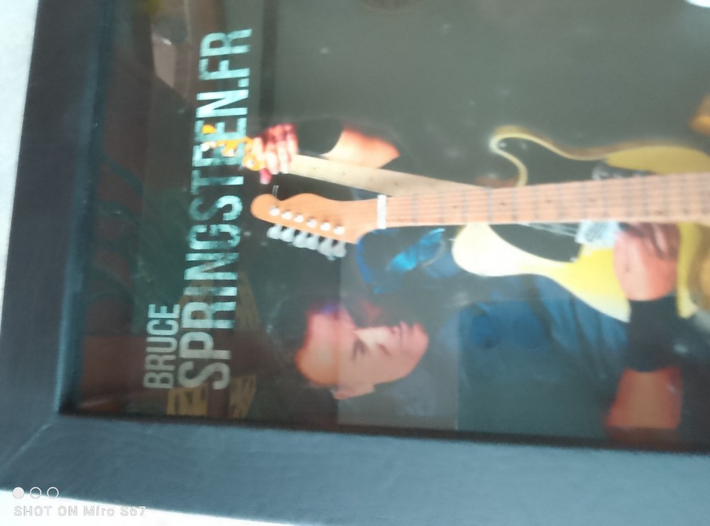 BRUCE SPRINGSTEEN SHADOW BOX