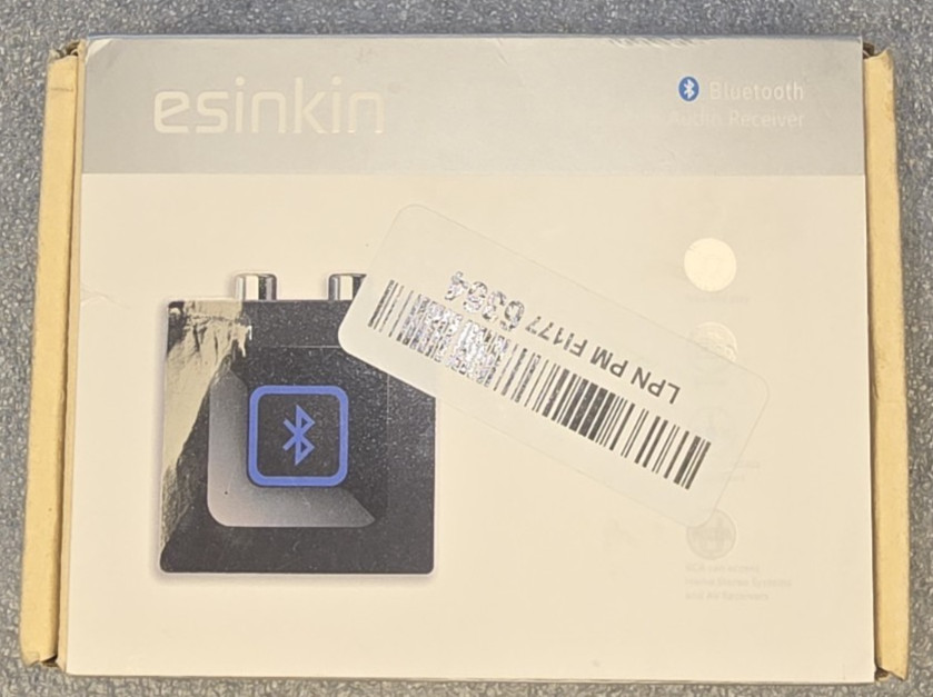Esinkin Bluetooth Audio Adapter Receiver for Music Streaming Sound System