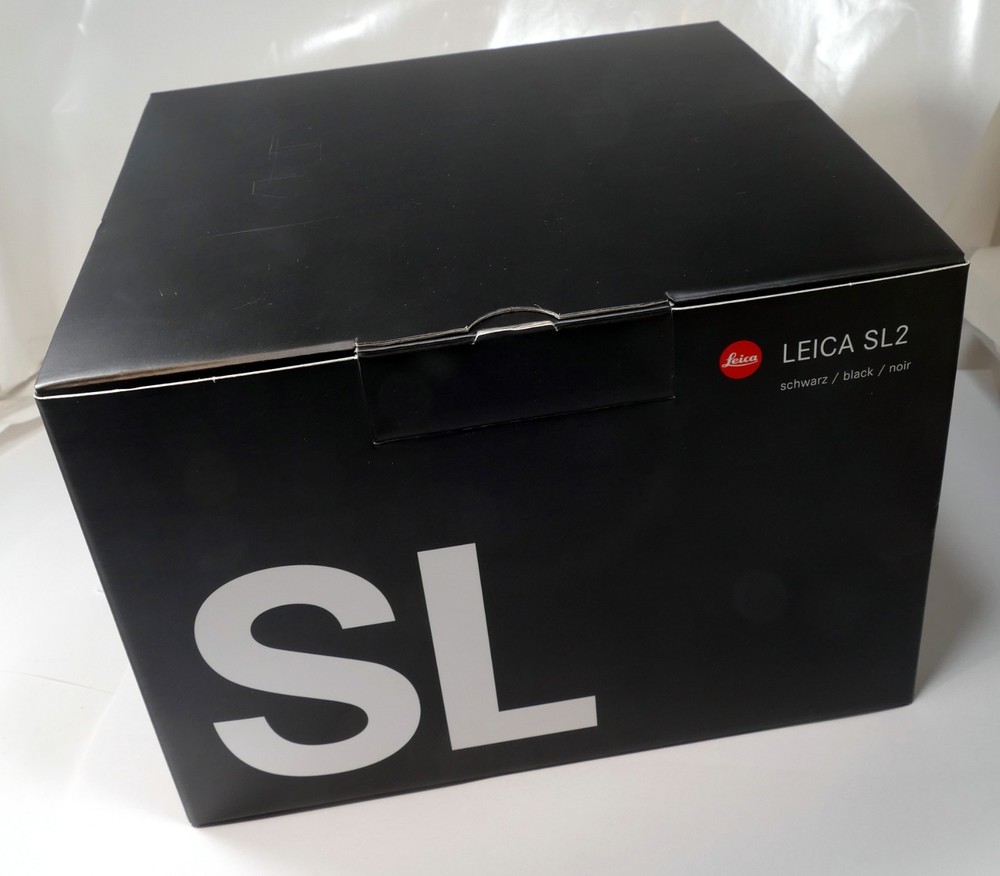 Empty Box (ONLY) for Leica SL2 Black 10854 version EU US JP, camera