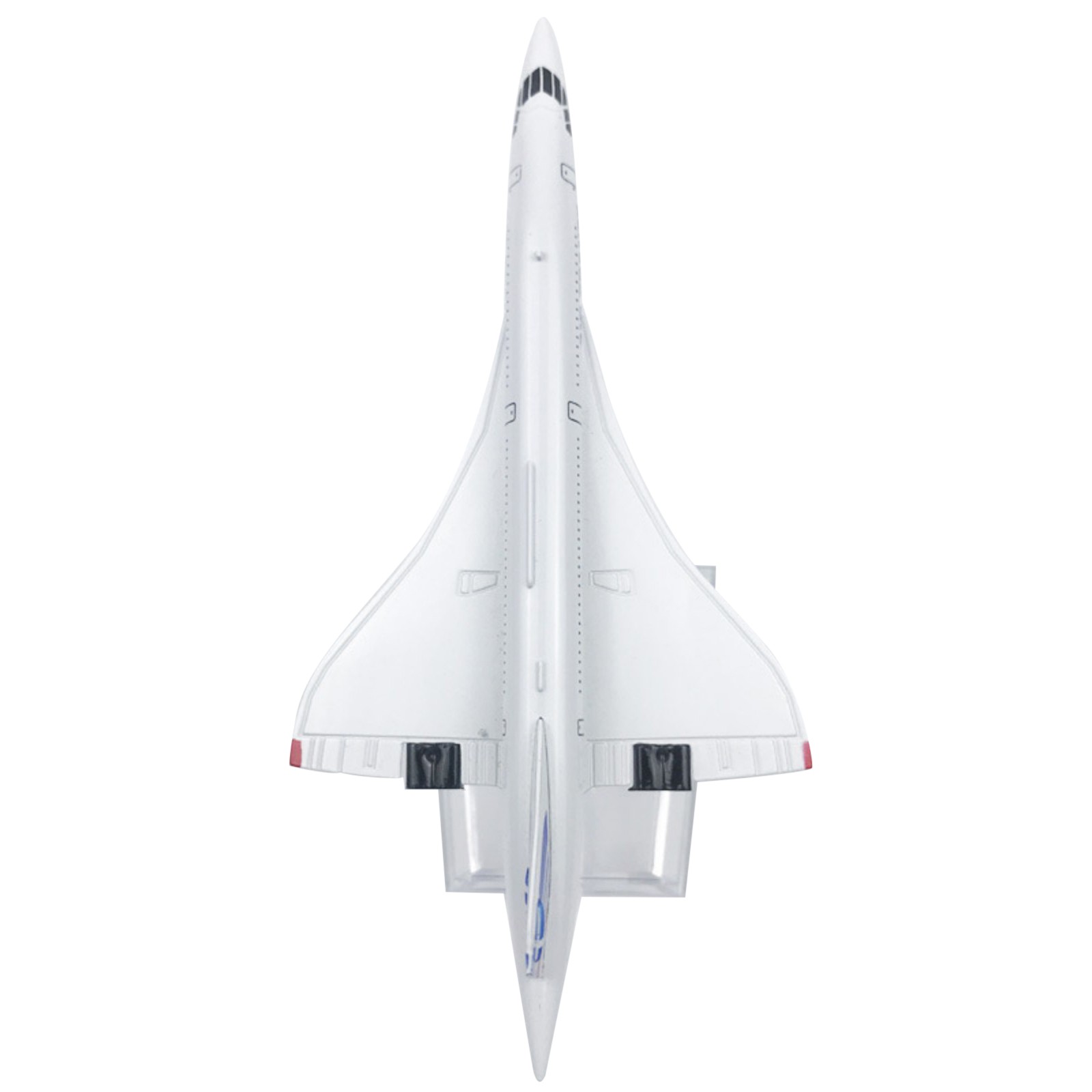 16cm Diecast Alloy Air France Concorde Plane Model 1:400 Scale Toy Collection