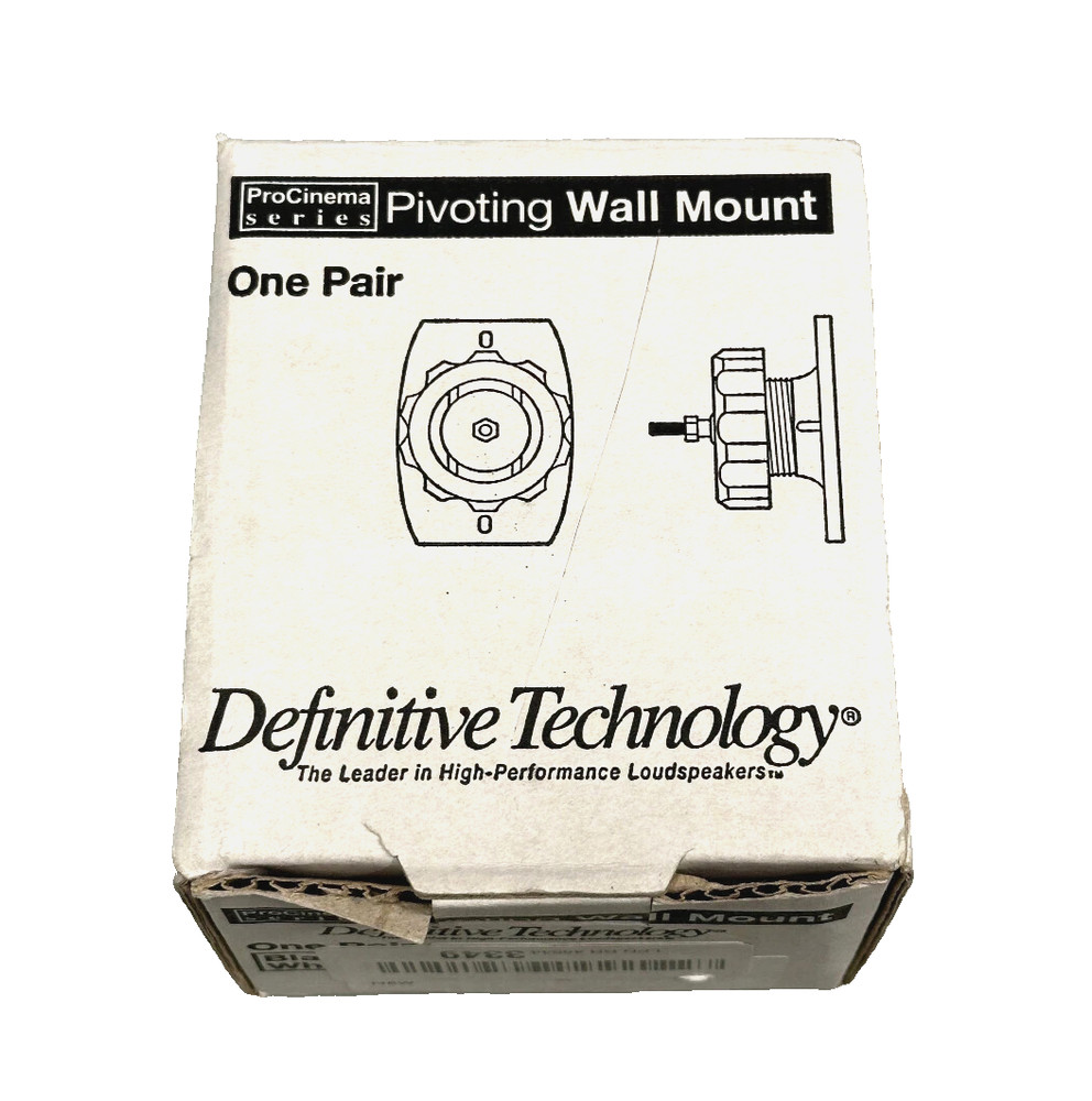 Definitive Technology ProMount 80 Pivoting Wall Bracket (Pair) (open box, new)