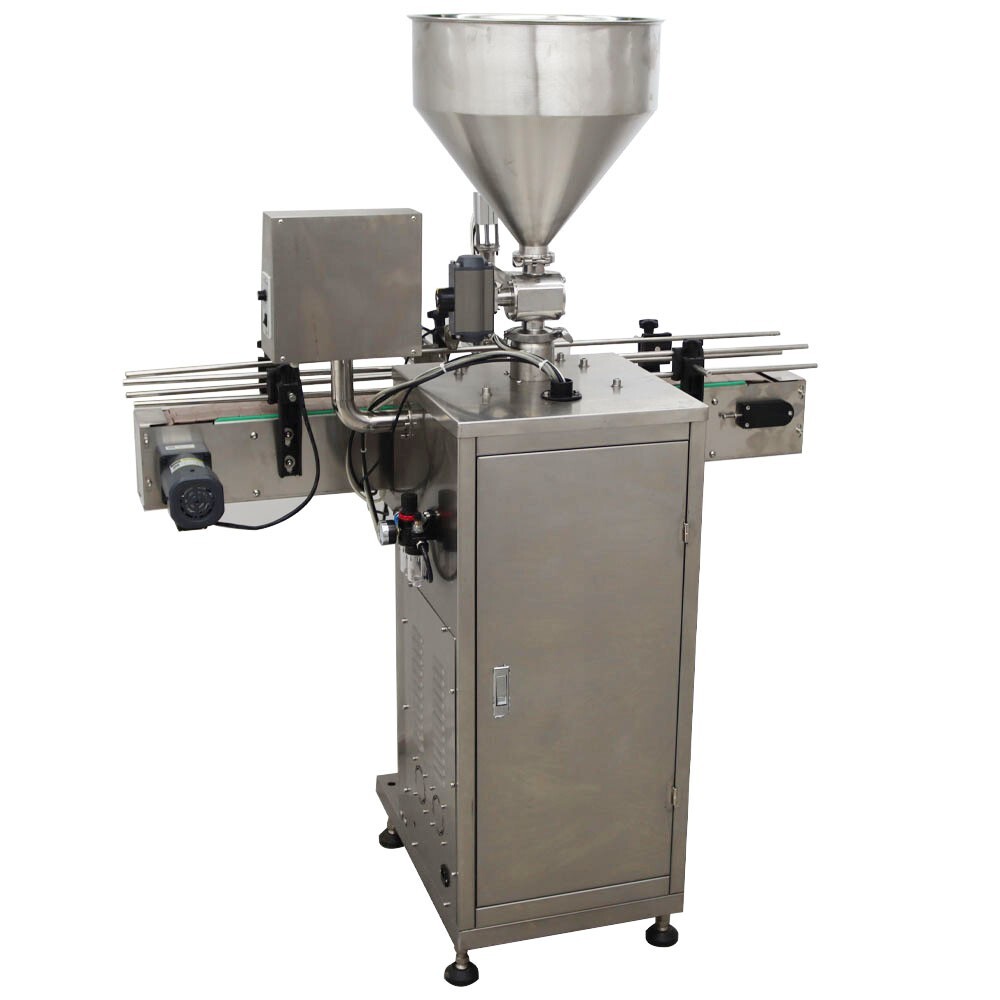 100-1000ml Automatic Servo Paste Liquid Filling Machine 110V 3.9" Bottle 1 Head