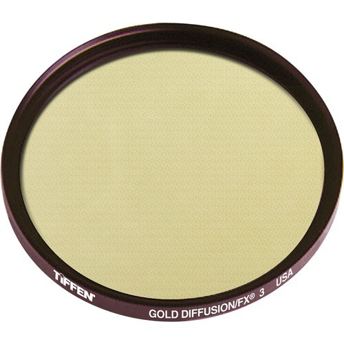 Tiffen 82mm Gold Diffusion/FX 3 Filter 82GDFX3