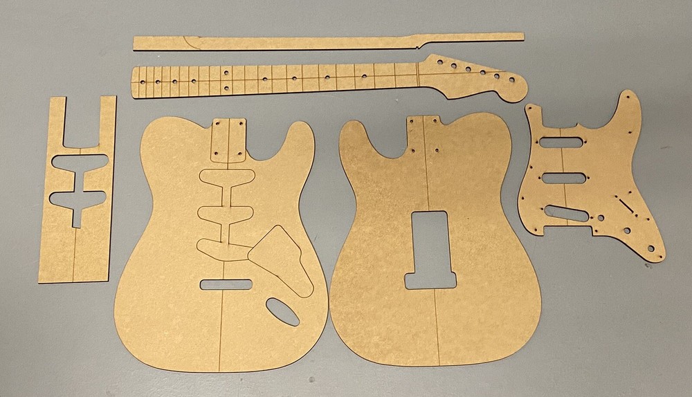 Tele/Strat Hybrid routing/building Luthier Templates