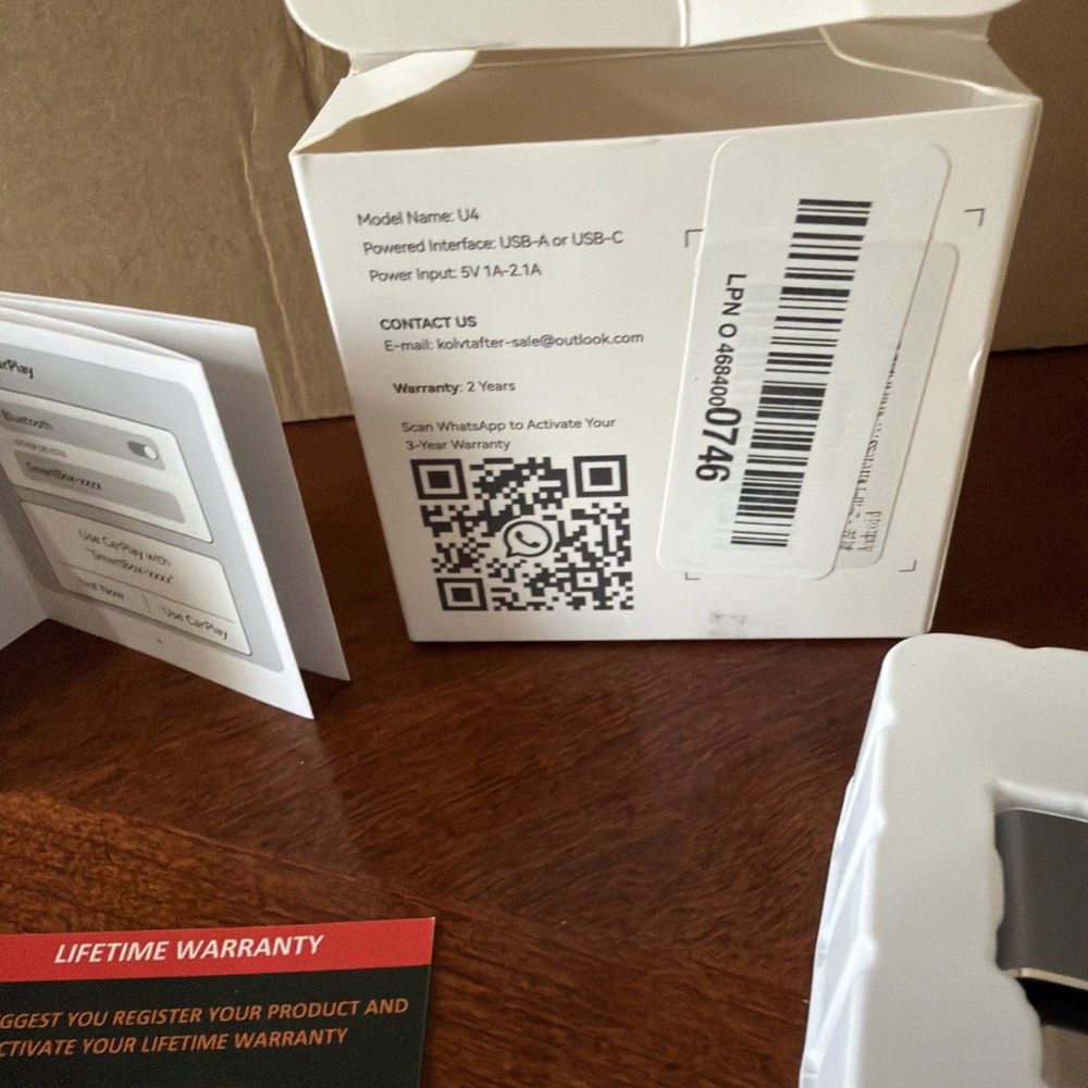 Car Play And Android Auto Wireless Adapter 2-n-1 **FREE SHIPPING **