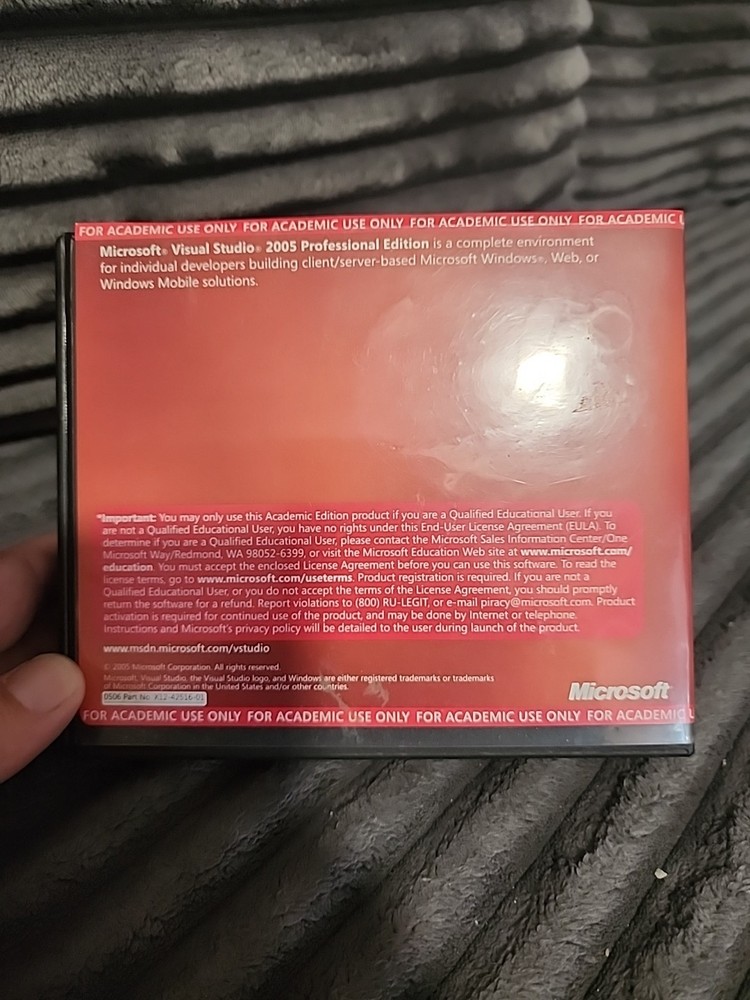 Microsoft Visual Studios Professionnal Edition w/ Key