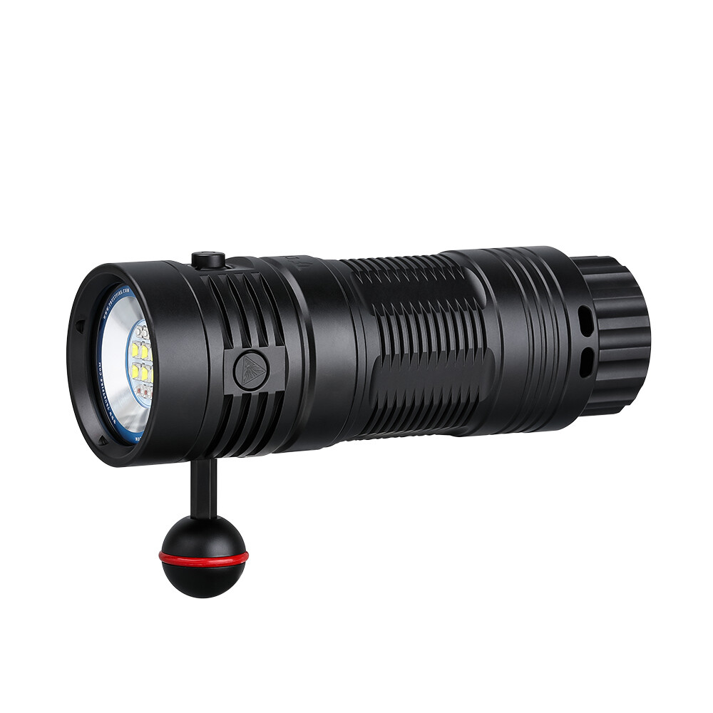 Trustfire DF50S 6500LM TypeC Charging Diving Light Scuba Flashlight 3 Modes R