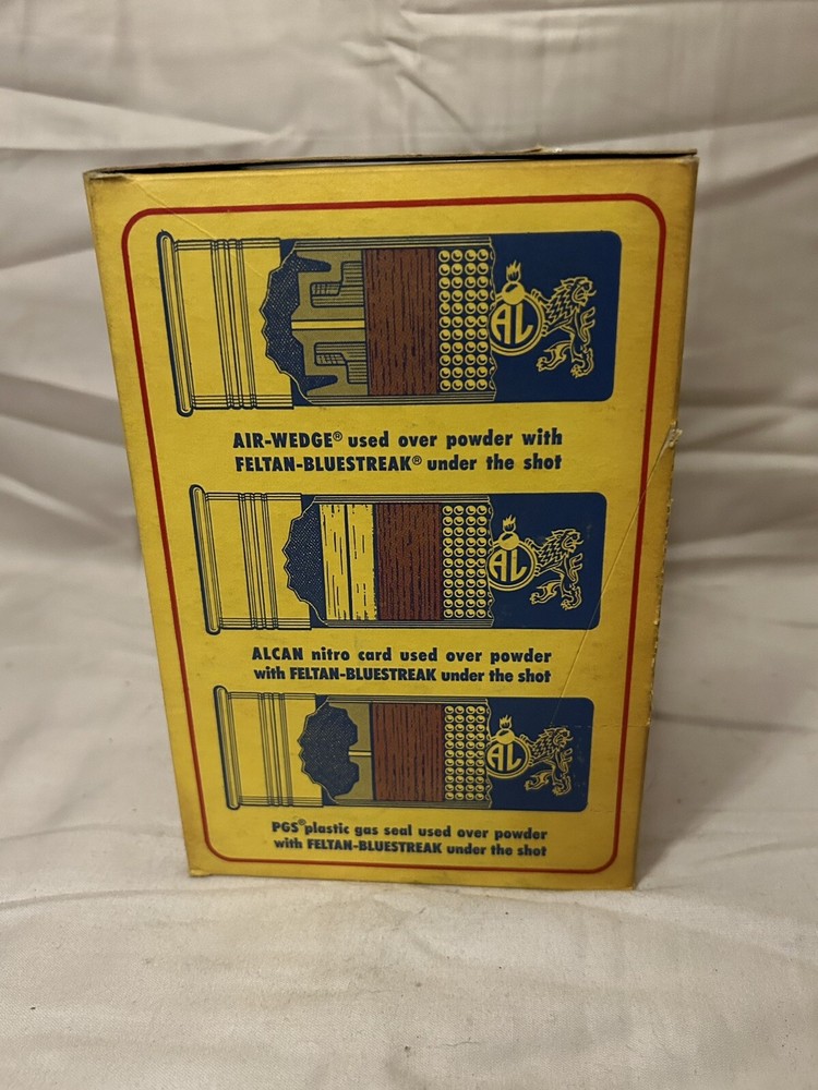 VINTAGE Alcan Shotshell Wads16 Gauge Box EMPTY!!