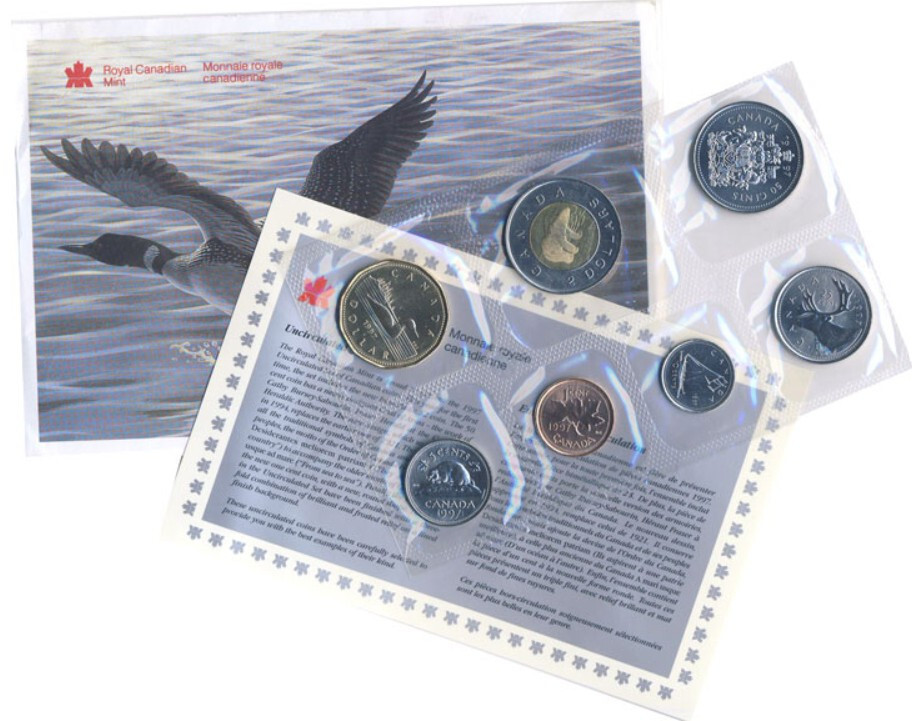 1997 Canada  6 Coin uncirculated Set