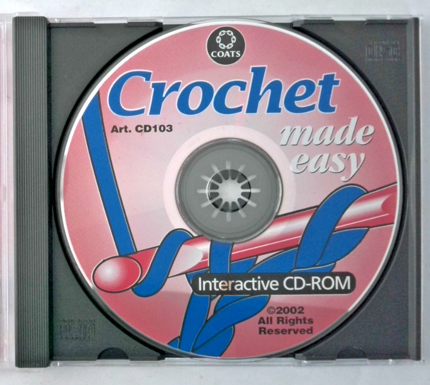 Coats & Clark Crochet Made Easy (CD-Rom, 2002) |