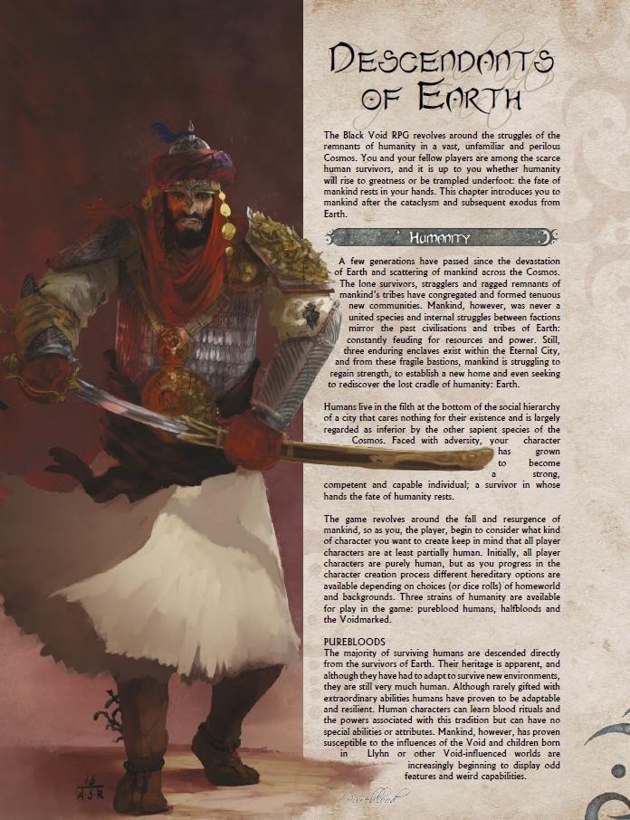 Black Void: Core Book (Hardcover) RPG