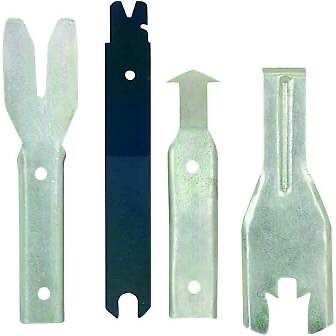 Windshield, Window Crank, & Door Handle Remover Tool Set Body Panel Clip Trim