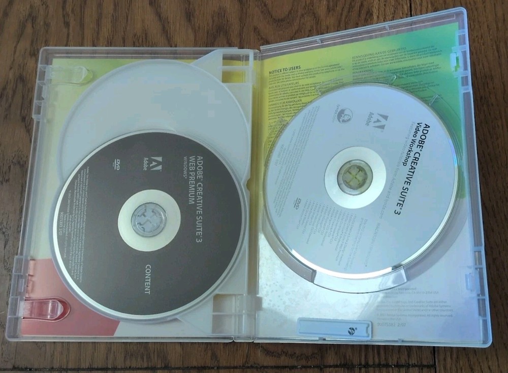 Adobe Creative Suite® 3 Web Premium, Upgrade Edition w/ Macromedia Studio MX