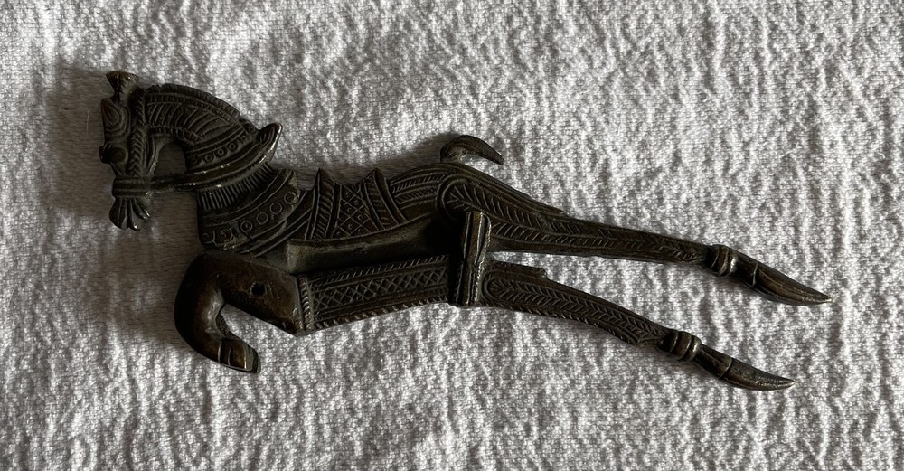 Brass Betel Nut Cutter Horse