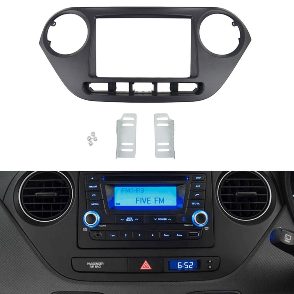 For Hyundai i10 2014 Navigation Faceplate Panel for Android Head Unit Install