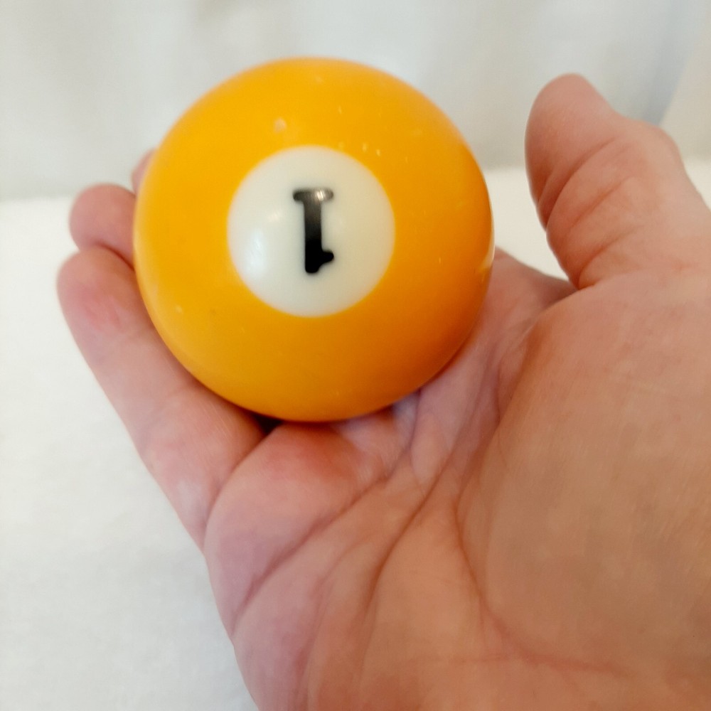 Billiard Pool Table Standard Replacement Ball 2 ¼” # 1 Ball