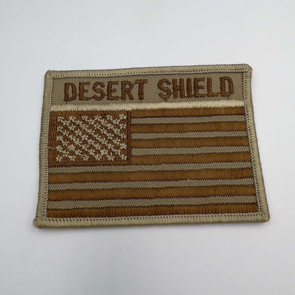 Operation Desert Storm Subdued American Flag Morale Patch