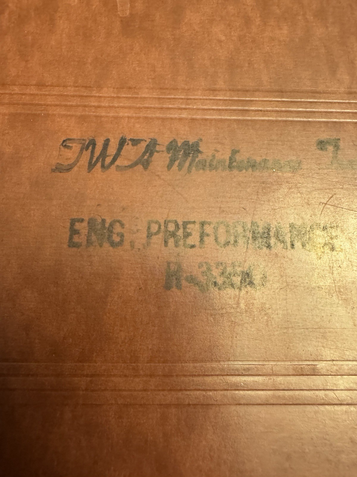 TWA MAINTENANCE ENGINE PERFORMANCE R-3350 Training Manual RARE NICE MUST HAVE