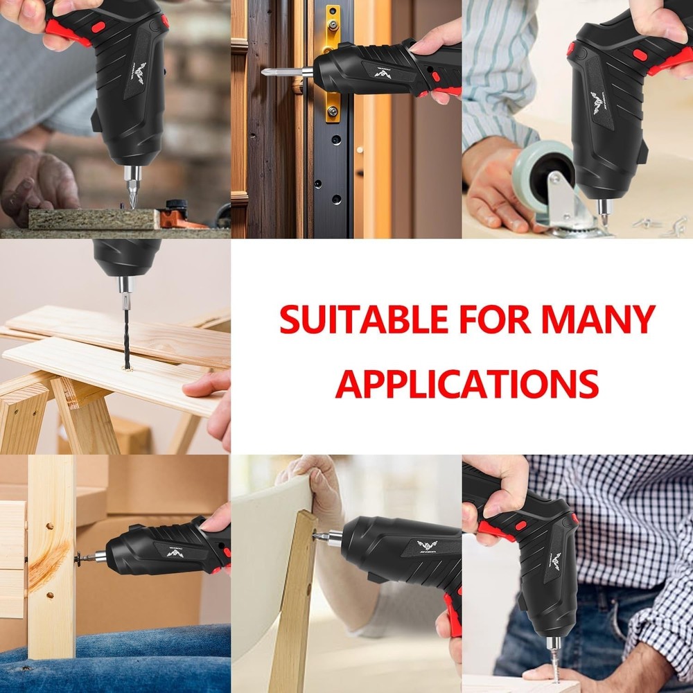 Multi-Functional Cordless 28-in-1 Screwdriver Set with Enhanced Durability