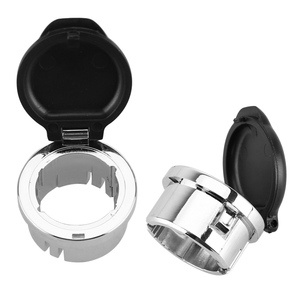 2PCS 20983936 Cigarette Lighter Power Outlet Socket Cap Plug Cover Set 25793816