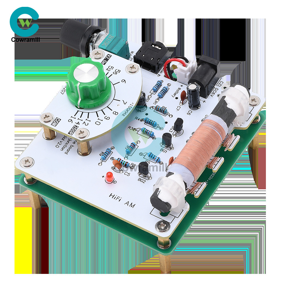 Medium Wave Radio Board AM Radio Transmitter DIY Circuit Board 525~1605kHz 6V