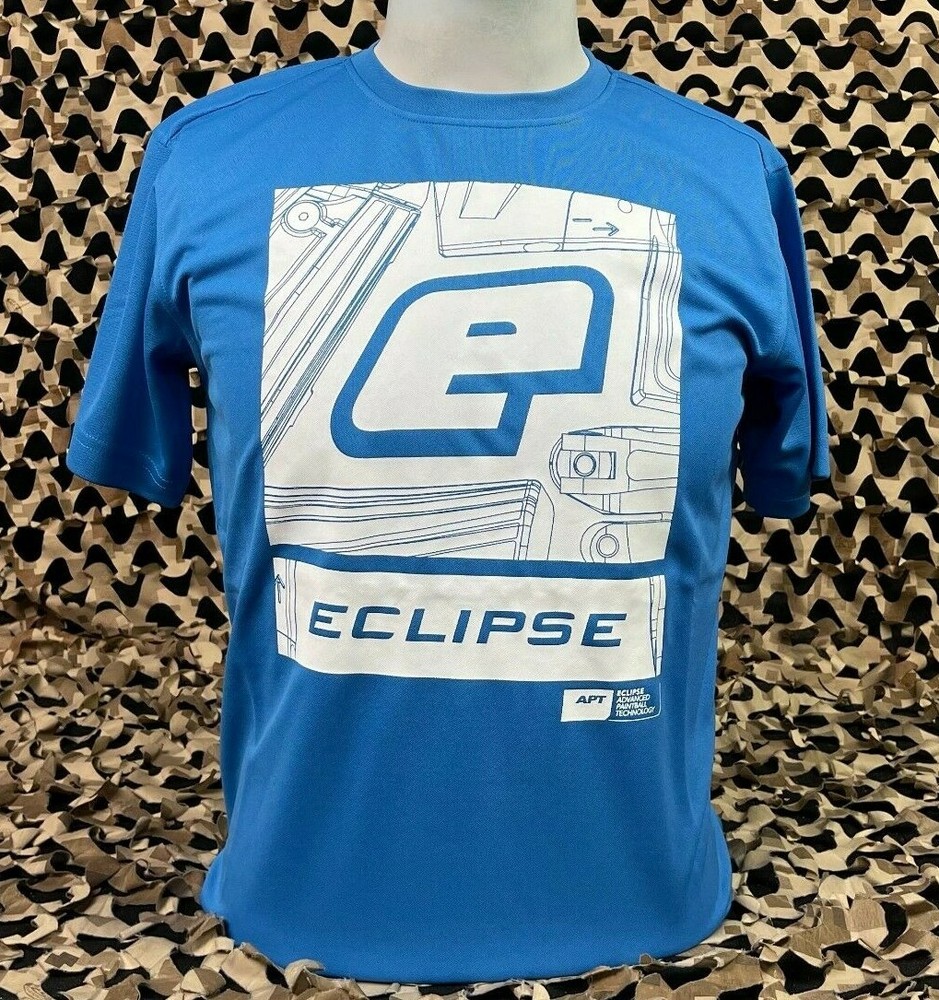 NEW Planet Eclipse Icon Men's T-Shirt - Blue - Small