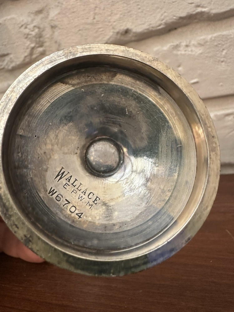 Vintage WALLACE E.P.W.M. W6704 Silver Plate Cup