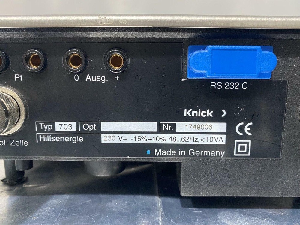 Knick 703 Laboratory Conductivity Meter