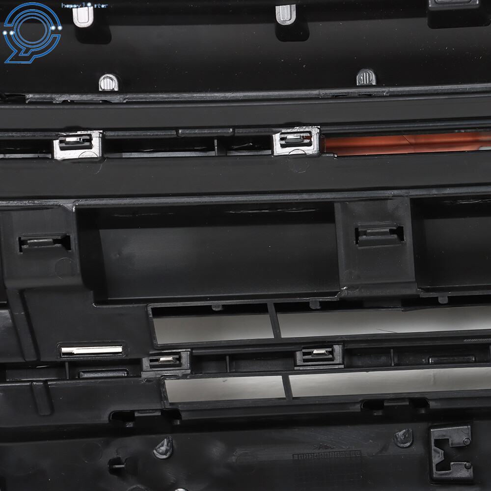 Fit For 2011-2015 Ford Explorer Front Bumper Upper Grille Assembly Glossy Black