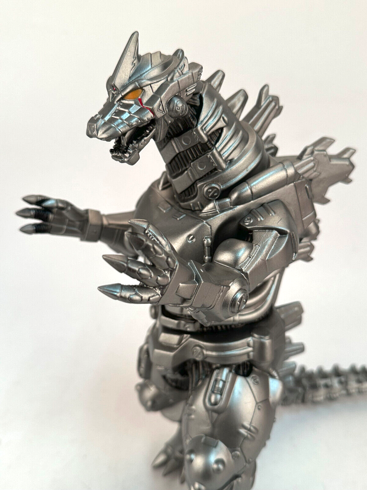 Mechagodzilla Godzilla Machine Dragon Silver Master 12" Tall Toy Action Figure