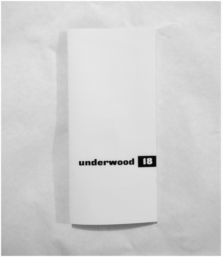 Underwood 18 (Olivetti) Typewriter Instruction Card Guide