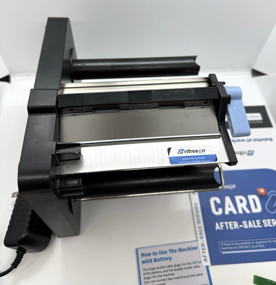 Frifreego Automatic Label Dispenser, Electric for Shipping, Document, Reminding