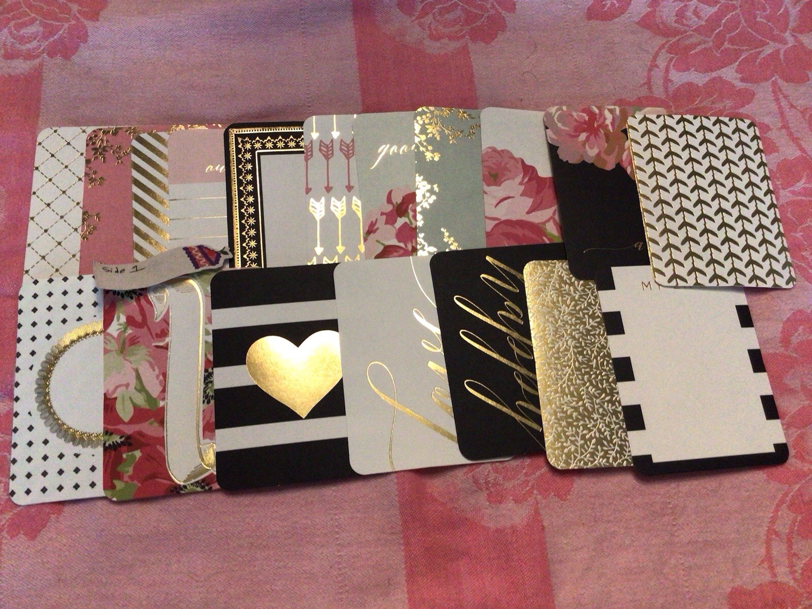 Anna Griffin “post Cards” 6x4 & 3x4 set of 44 NEW