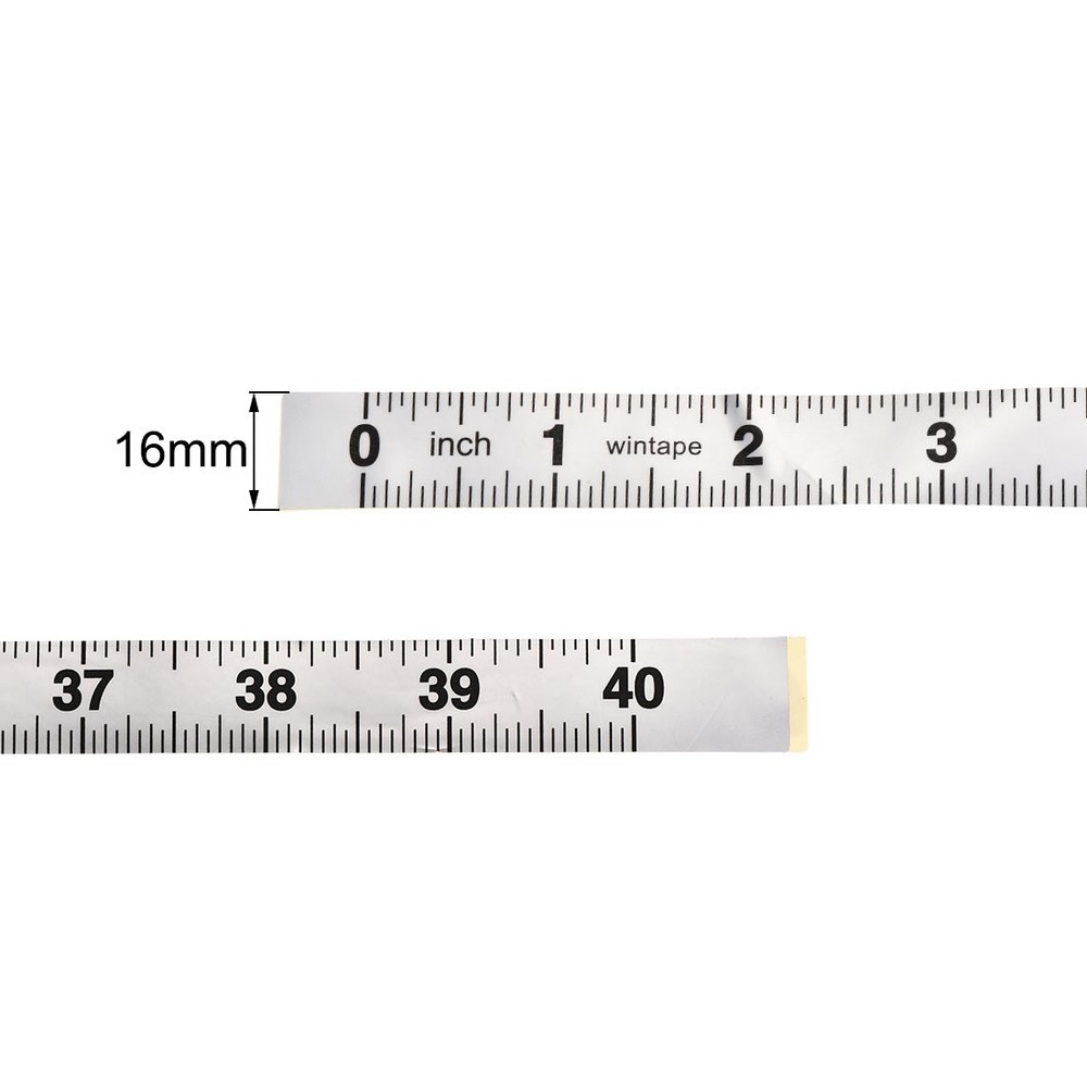 Support Tape Sticker Size 40" Sewing Measuring Tool 2pcs