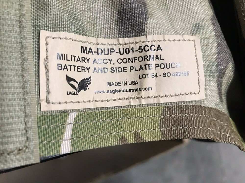 MULTICAM Side Plate Dual Use Military Accessory Pouch Eagle Industries