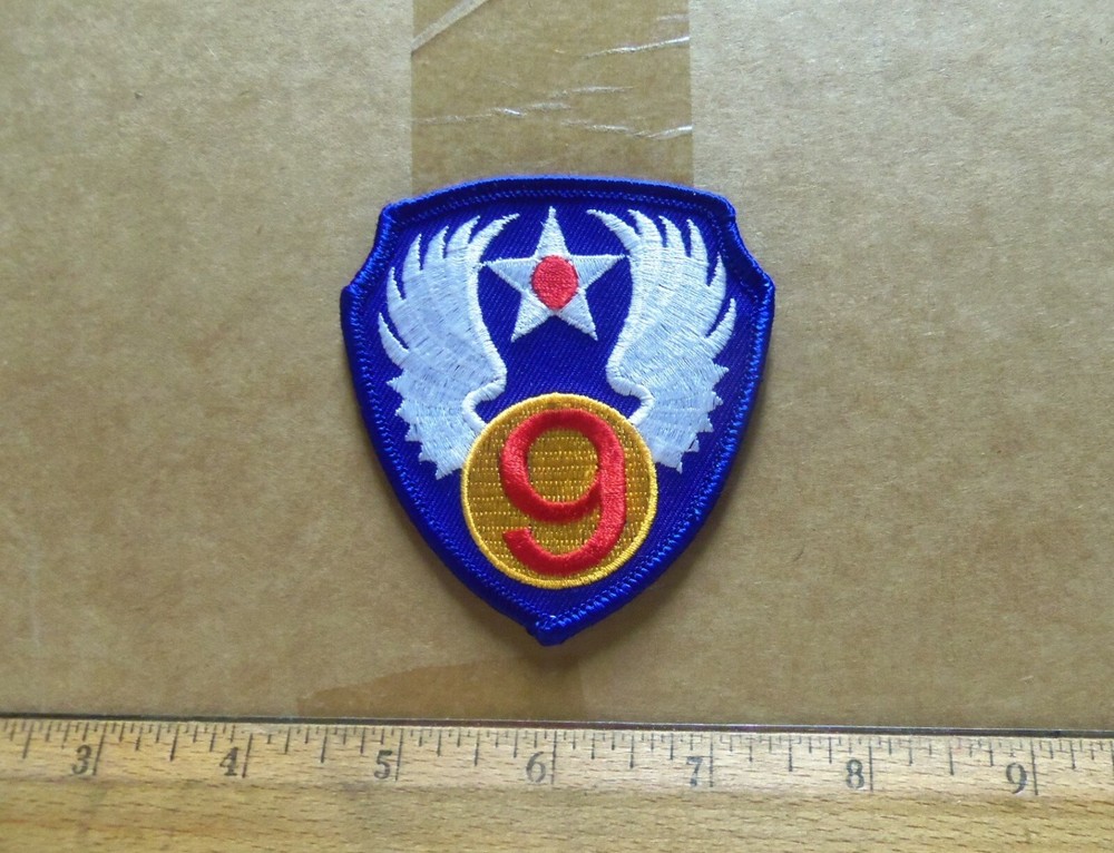 US Air Force - 9th Air Force Embroidered Patch