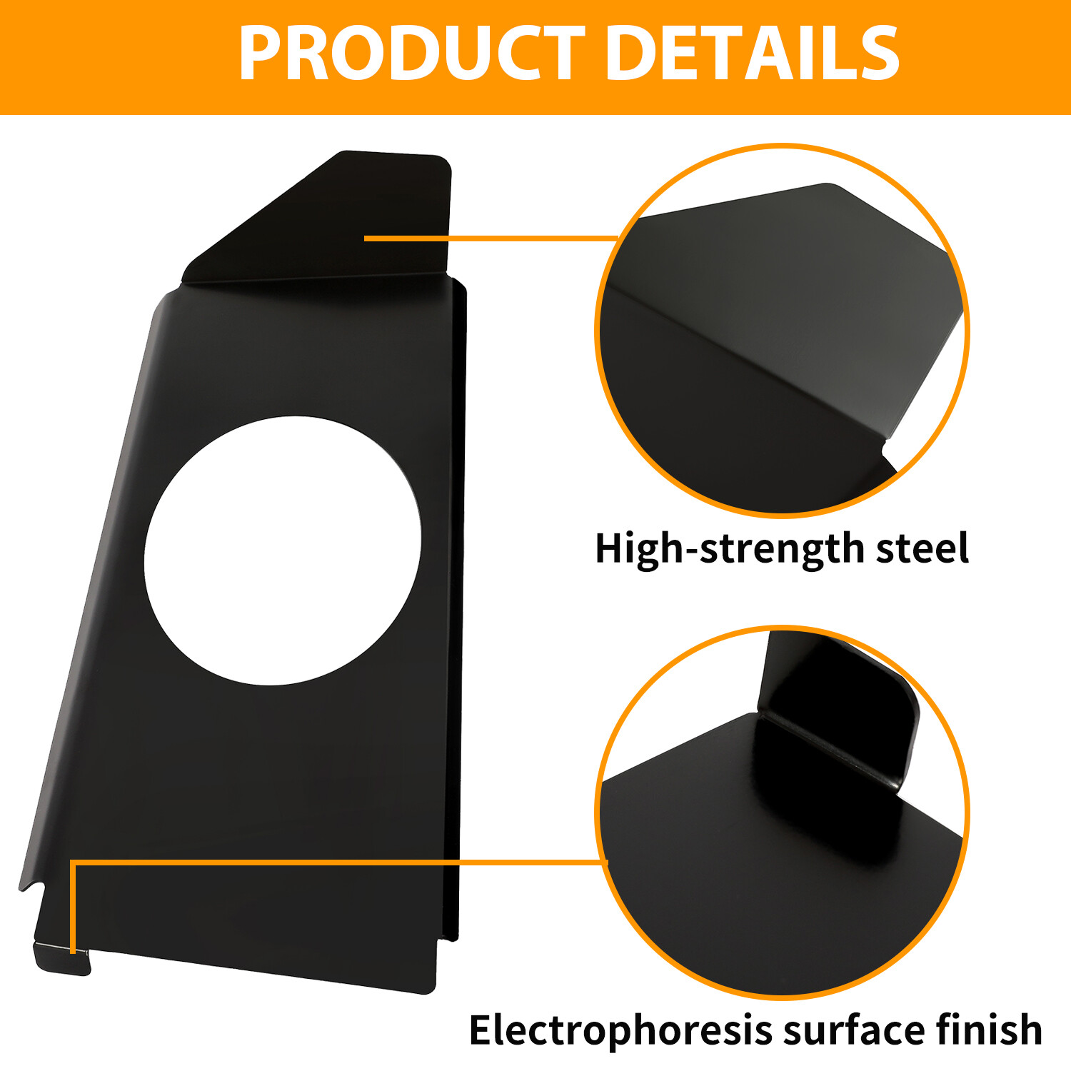 Behind Seat Speaker Brackets For Chevy C10 1967-1972 Square body 6×9 Speakers