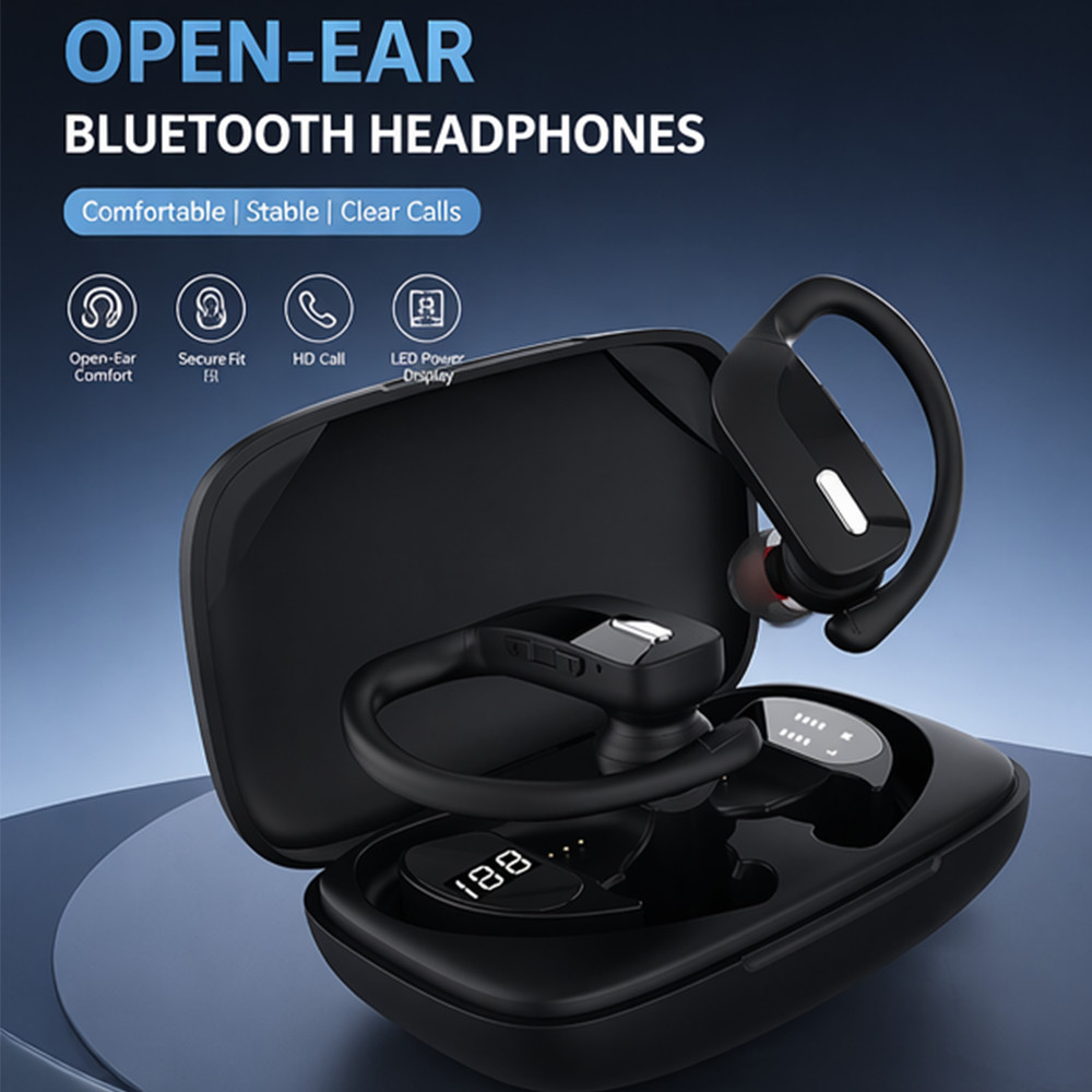 Cooligg SPK307 Black Ear-hook Headsets