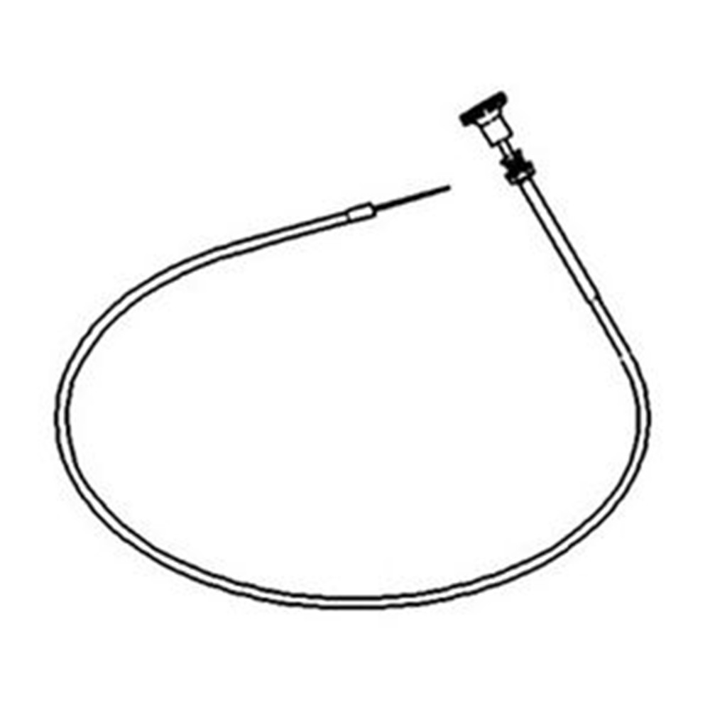 47" Solid Choke Cable Fits Case / David Brown Tractor